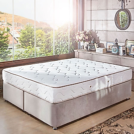 Ortopedik Yatak Beyaz 160x200 cm